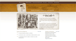 Desktop Screenshot of historiasocial.org